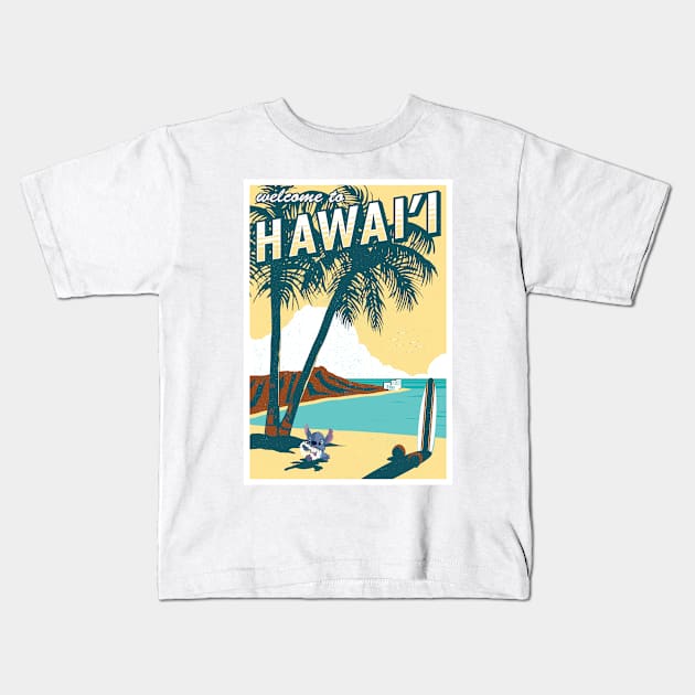 Welcome to Hawai'i Kids T-Shirt by MadebyEnger